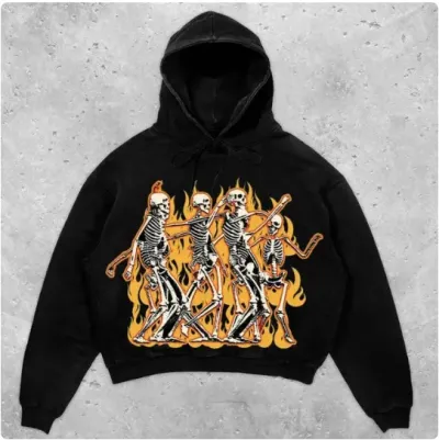 Halloween Women Fashion Casual 3d Printed Long-Sleeve Hoodies