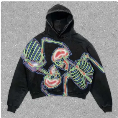 Halloween Women Fashion Casual 3d Printed Long-Sleeve Hoodies