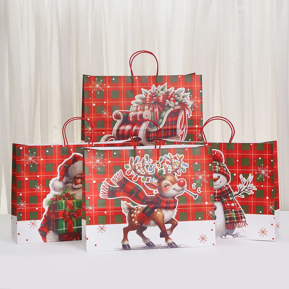 Christmas Gift Bag 12pca/Pack