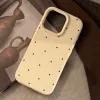 Cream Yellow Brown Black Dot