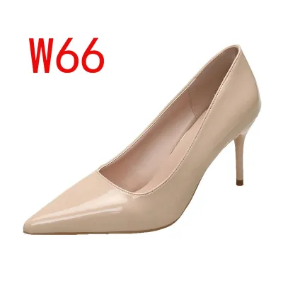 Women Fashion Elegant Solid Color High-Heeled Shoes