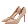 Nude Side Empty Red Bottom (8CM)