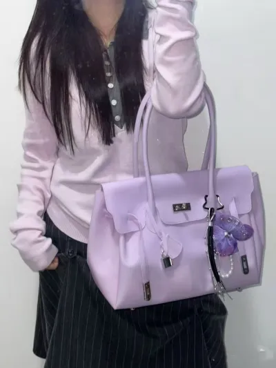 Fashionable Transparent Large Capacity Jelly Tote Bag