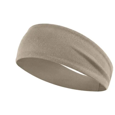 Fashion Casual Solid Color Quick-Drying Breathable Double-Layer Cotton Sports Headbands