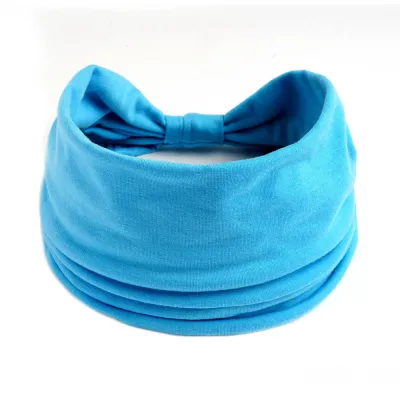 Women Fashion Solid Color Stretch Sports Headband