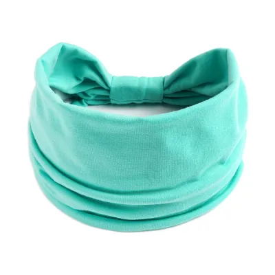 Women Fashion Solid Color Stretch Sports Headband