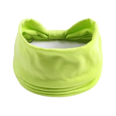 Women Fashion Solid Color Stretch Sports Headband