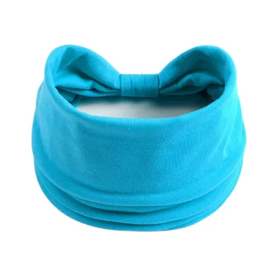 Women Fashion Solid Color Stretch Sports Headband