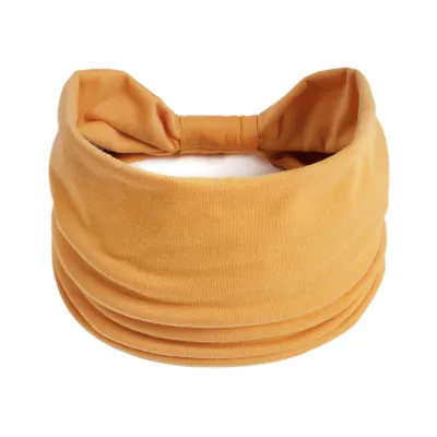 Women Fashion Solid Color Stretch Sports Headband