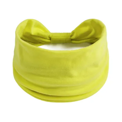 Women Fashion Solid Color Stretch Sports Headband