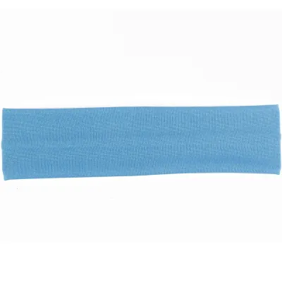 Women Fashion Casual Solid Color High Elastic Sports Headband