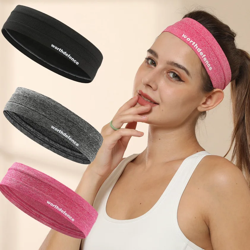 Women Fashion Casual Solid Color Sports Headband