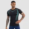 Black Printing Bright Blue