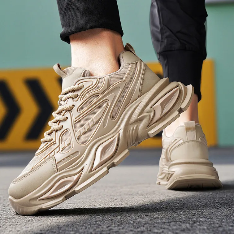Men'S Fashion Casual Breathable Thick Sole Sneakers