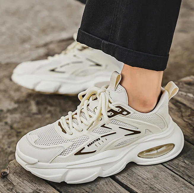 Men'S Fashion Casual Summer Breathable Platform Sneakers