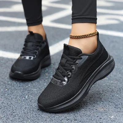 Women Fashion Casual Spring Mesh Breathable Lightweight Non-Slip Soft Sole Sneakers