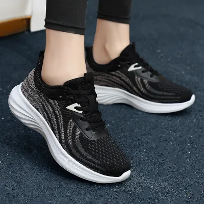 Women Fashion Casual Spring Mesh Breathable Lightweight Non-Slip Soft Sole Sneakers