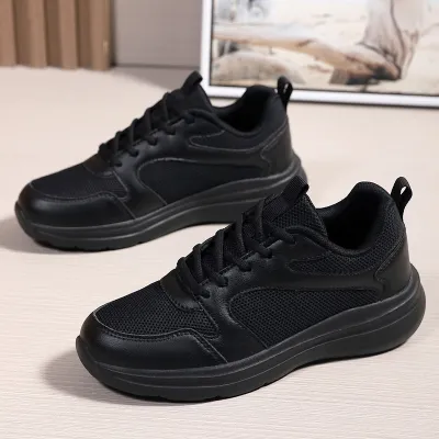 Women Fashion Casual Solid Color Breathable Sneakers