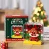 7259 Christmas Elk 398Pcs With Square Dust Cover