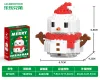 W1507-5 Red Snowman 194PCS "Color Box]
