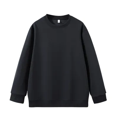 Autumn Women Casual Solid Color Crewneck Sweatshirt