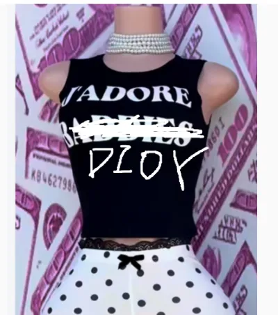 Women Fashion Sexy Letter Print Sleeveless Slim-Fit Tank Top