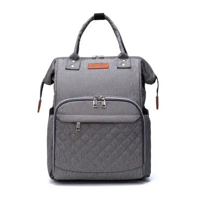 Fashion Casual Color Block Large Capacity Diaper Bag