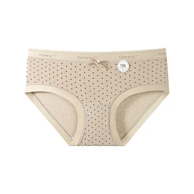 Women Fashion Leopard Printed Cotton Breathable Panties