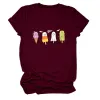Burgundy (Color Image With White Text)