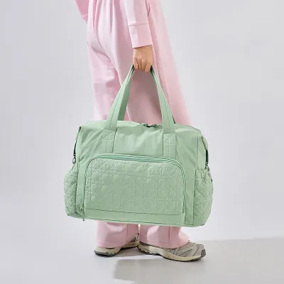 Fashion Casual Solid Color Large Capacity Dry And Wet Separate Duffle Bags