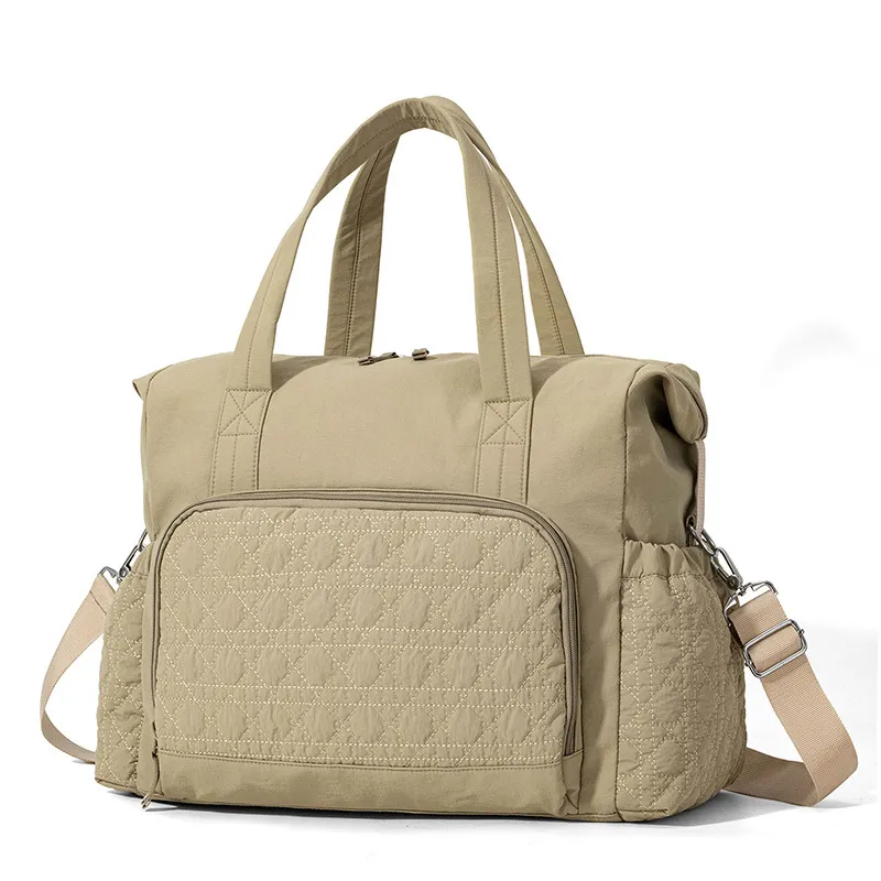Fashion Casual Solid Color Large Capacity Dry And Wet Separate Duffle Bags