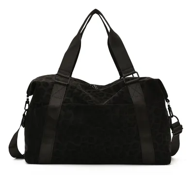 Fashion Casual Leopard Large Capacity Portable Travel Lightweight Duffle Bags