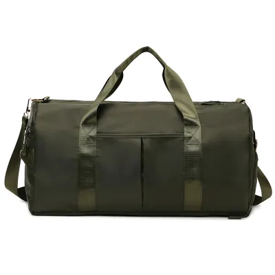 Fashion Casual Solid Color Sports Large-Capacity Dry And Wet Separation Duffle Bags