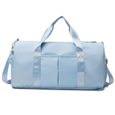 Fashion Casual Solid Color Sports Large-Capacity Dry And Wet Separation Duffle Bags