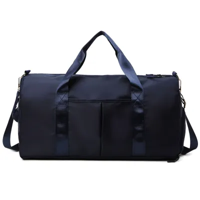 Fashion Casual Solid Color Sports Large-Capacity Dry And Wet Separation Duffle Bags