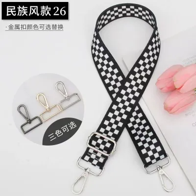 Fashion Casual Ethnic Style Bag Strap Adjustable Replaceable Bag Accessories