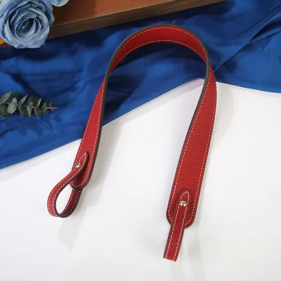 Fashion Solid Color Pu Leather Replacement Shoulder Strap Diy Bag Accessories
