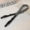 100Cm Stripe Shoulder Strap Black