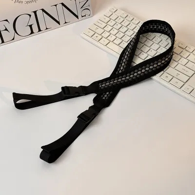 Fashion Casual Shoulder Strap Adjustable Design Knitted Bag Accessories
