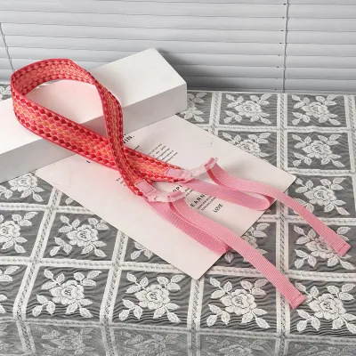 Fashion Casual Shoulder Strap Adjustable Design Knitted Bag Accessories