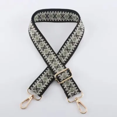 Fashion 3.8cm Jacquard Bag Shoulder Strap Replaceable Bag Accessories