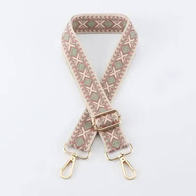 Fashion 3.8cm Jacquard Bag Shoulder Strap Replaceable Bag Accessories