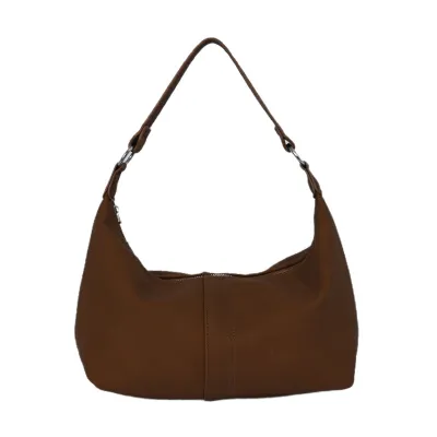 Women Fashion Casual Simple Solid Color Shoulder Bag
