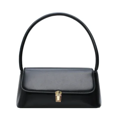 Women Fashion Casual Simple Solid Color Shoulder Bag