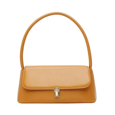 Women Fashion Casual Simple Solid Color Shoulder Bag