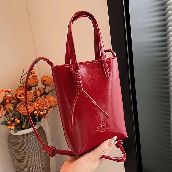 Women Fashion Casual Solid Color Shoulder Bag