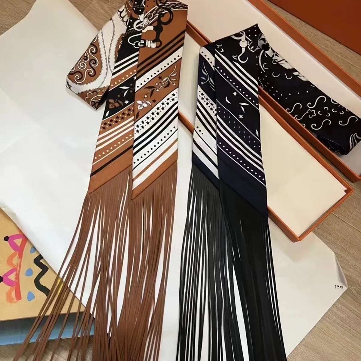 Women'S Fashion Casual Outdoor Decoration Tassel Long Scarf