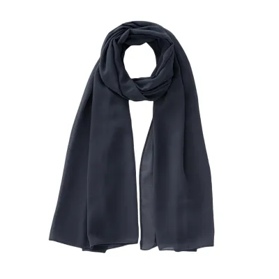 Women Fashion Casual Solid Color Chiffon Hijab Scarf
