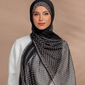 Women Fashion Casual Printed Hijab Scarf