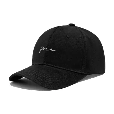 Fashion Casual Solid Color Simple Embroidered Baseball Cap